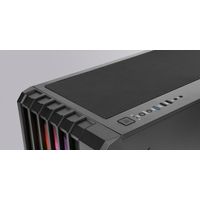 Miniatura 5 de CAJA ATX SEMITORRE GAMING MARS GAMING MCVAULT FRONTAL NEGRO DE MALLA VERTICAL 4x120mm ARGB 3xPCI VER