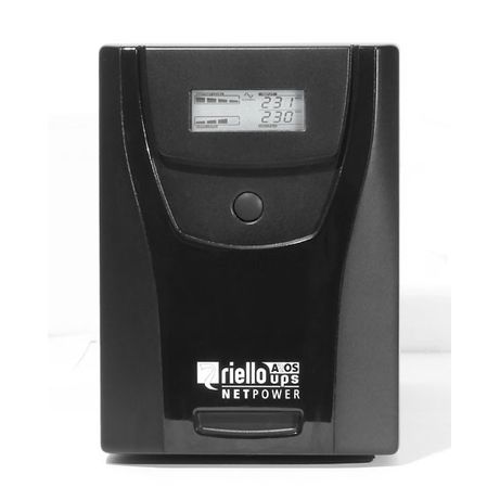 RIELLO SAI NETPOWER 1500 USB & SERIE DISPLAY 6 IEC INTERACTIVO - Imagen 2 de 3 RIELLO SAI NETPOWER 1500 USB & SERIE DISPLAY 6 IEC INTERACTIVO - Imagen 2 de 3