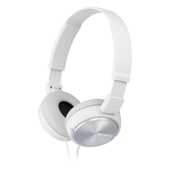 HEADSET SONY MDR-ZX310AP  COMPACTOS MICROFONO INTEGRADO CABLE 1.2m CONEXION JACK 3.5 CON CONTROL REMOTO COLOR NEGRO