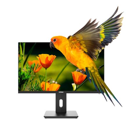 NILOX Monitor de 24" Regulable, Full HD, HDMI, DP y VGA 24" LED VA Full HD HDMI VGA - Imagen 2 de 3 NILOX Monitor de 24" Regulable, Full HD, HDMI, DP y VGA 24" LED VA Full HD HDMI VGA - Imagen 2 de 3