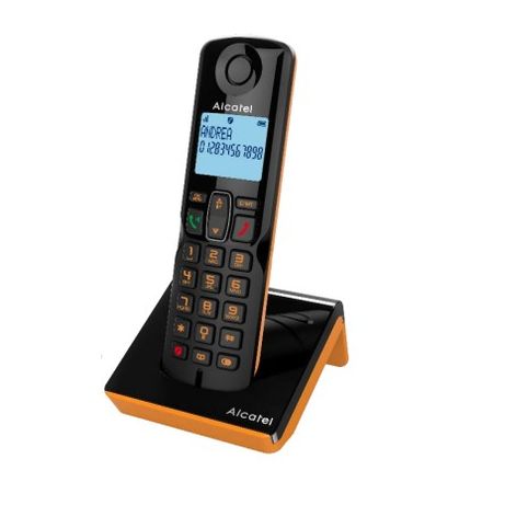 TELEFONO SOBREMESA ALCATEL DEC S280 BLACK+ORANGE - Imagen 2 de 2 TELEFONO SOBREMESA ALCATEL DEC S280 BLACK+ORANGE - Imagen 2 de 2