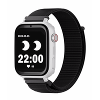Miniatura 1 de Save Family PLUS SmartWatch con GPS y llamada Blanco Correa Tela Negra NO INCLUYE SIM