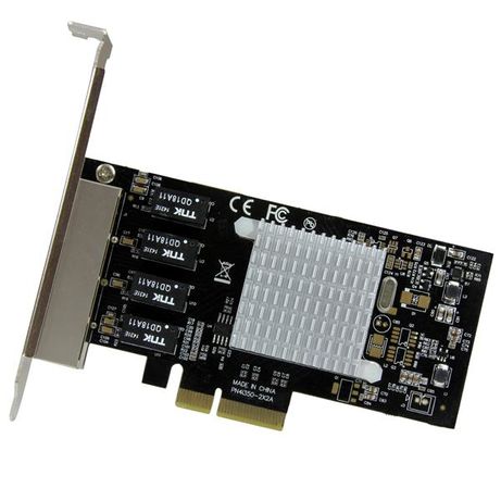 Tarjeta de Red PCI Express Ethernet Gigabit con 4 Puertos RJ45 Chipset Intel i350 - Imagen 5 de 6 Tarjeta de Red PCI Express Ethernet Gigabit con 4 Puertos RJ45 Chipset Intel i350 - Imagen 5 de 6
