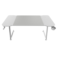 Miniatura 1 de MESA MARS GAMING MGD X140 CHASIS DE ACERO TABLERO BLANCO 140x60 DISE??O FIBRA CARBONO ALF. XXL