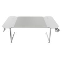 Miniatura 2 de MESA MARS GAMING MGD X140 CHASIS DE ACERO TABLERO BLANCO 140x60 DISE??O FIBRA CARBONO ALF. XXL