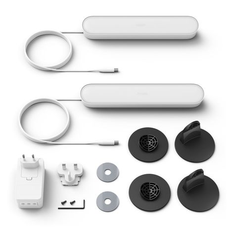 PACK DOBLE BARRA DE LUCES PHILIPS HUE PLAY - BLANCO - Imagen 18 de 18 PACK DOBLE BARRA DE LUCES PHILIPS HUE PLAY - BLANCO - Imagen 18 de 18