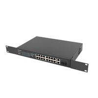 Miniatura 3 de SWITCH LANBERG 18 PTOS 100MB 16xPOE+/2x GBIT ETHER 250W RACK 19"