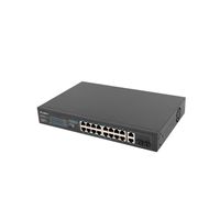 Miniatura 4 de SWITCH LANBERG 18 PTOS 100MB 16xPOE+/2x GBIT ETHER 250W RACK 19"