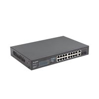 Miniatura 5 de SWITCH LANBERG 18 PTOS 100MB 16xPOE+/2x GBIT ETHER 250W RACK 19"