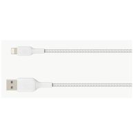 Miniatura 2 de Lightning to USB-A Cable Braided 1M Whit