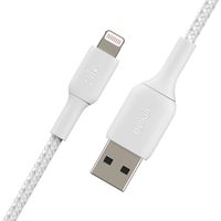 Miniatura 6 de Lightning to USB-A Cable Braided 1M Whit