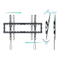 Miniatura 3 de Tooq Soporte pared LP1081T-B incl pantallas 37-80