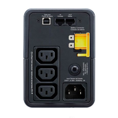 APC BACK-UPS 500VA 230V AVR IEC SOCKE TS - Imagen 4 de 5 APC BACK-UPS 500VA 230V AVR IEC SOCKE TS - Imagen 4 de 5