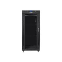 Miniatura 3 de ARMARIO LANBERG RACK 19" 37U 800X1000 FLAT PACK NEGRO PUERTA CRISTAL CON LCD