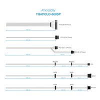 Miniatura 6 de Fuente Alimentación 600W TOOQ  TQAPOLO-600SP No Non-Modular Negro