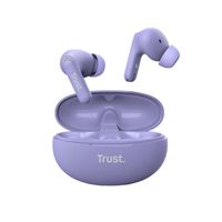 Miniatura 8 de HEADSET INTRAUDITIVO BLUETOOTH TRUST YAVI 25297 LILA ENC BASE DE CARGA USB-C CONTROL TACTIL 23h
