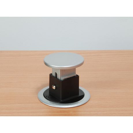 REGLETA EQUIP POP-UP PARA MESA 3 TOMAS + 2 PUERTOS USB CON INTERRUPTOR ALUMINIO DIAMETRO 60MM - Imagen 11 de 14 REGLETA EQUIP POP-UP PARA MESA 3 TOMAS + 2 PUERTOS USB CON INTERRUPTOR ALUMINIO DIAMETRO 60MM - Imagen 11 de 14