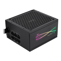 Fuente Alimentación 550W AEROCOOL  LUXPRORGB550M 80 PLUS Bronze Fully-Modular Negro