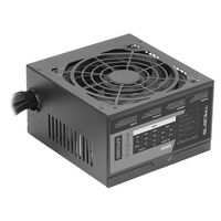 Miniatura 3 de Fuente Alimentación 600W TACENS  APIII600, Fuente Alimentación PC ATX 600W, Tecnología SMD 85% Bronze 12V, Ventilador Ultra-silencioso 12cm, Negro 80