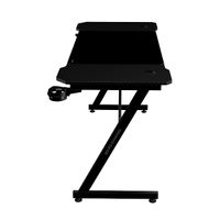 Miniatura 3 de MESA MARS GAMING MGD X140 CHASIS DE ACERO TABLERO NEGRO 140x60 DISE??O FIBRA CARBONO ALF. XXL