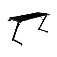 Miniatura 4 de MESA MARS GAMING MGD X140 CHASIS DE ACERO TABLERO NEGRO 140x60 DISE??O FIBRA CARBONO ALF. XXL