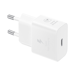 CARGADOR USB-C 25W WHITE SIN CABLE
