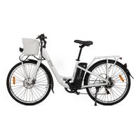Miniatura 2 de BICICLETA ELECTRICA YOUIN PARIS BLANCA 26" BAT EXTRAIBLE