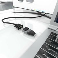 Miniatura 5 de ADAPTADOR CONVERSOR AISENS ALUMINIO USB-C/M A VGA HDB15/H GRIS