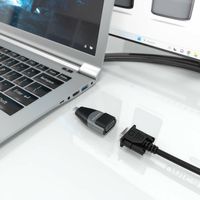 Miniatura 6 de ADAPTADOR CONVERSOR AISENS ALUMINIO USB-C/M A VGA HDB15/H GRIS