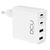 Miniatura 1 de CARGADOR PARA MOVIL DCU 37300770 GAN 100W 2 USBC 2 USB A