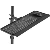 Miniatura 4 de SOPORTE DE SUELO CON RUEDAS EQUIP 650171 PARA PANTALLA 17"-32" CPU Y TECLADO Max. 8Kg VESA 100x100