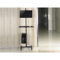 Miniatura 13 de SOPORTE DE SUELO CON RUEDAS EQUIP 650171 PARA PANTALLA 17"-32" CPU Y TECLADO Max. 8Kg VESA 100x100