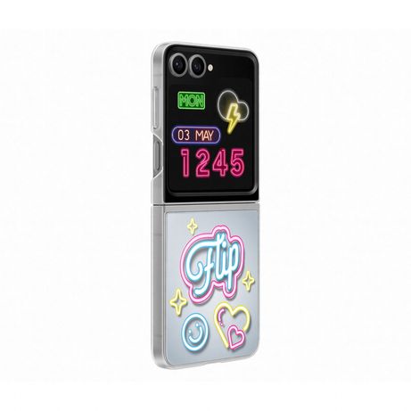 CARGADOR PARA MOVIL SAMSUNG FLIP SUIT COVER Z FLIP 6 TRANSPARENTE - Imagen 5 de 6 CARGADOR PARA MOVIL SAMSUNG FLIP SUIT COVER Z FLIP 6 TRANSPARENTE - Imagen 5 de 6