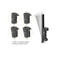 Miniatura 4 de SOPORTE DE TECHO PROFESIONAL EQUIP 650374 PARA 3 PANTALLAS 45"-50" INCLINABLE MAX. 50KGS POR PANTALLA