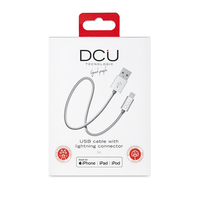 Miniatura 1 de CABLE DCU USB LIGHTING SILVER ALUMINIO (34101205)