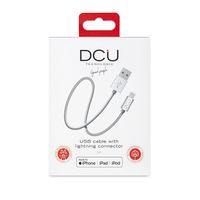 Miniatura 2 de CABLE DCU USB LIGHTING SILVER ALUMINIO (34101205)
