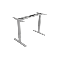 Miniatura 1 de MESA ELECTRICA ERGONOMICA ALTURA REGULABLE MOTOR DUAL  SIN TABLERO COLOR ESTRUCTURA GRIS CONTROL T