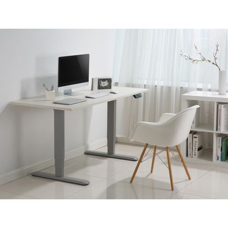 MESA ELECTRICA ERGONOMICA ALTURA REGULABLE MOTOR DUAL SIN TABLERO COLOR ESTRUCTURA GRIS CONTROL T - Imagen 3 de 9 MESA ELECTRICA ERGONOMICA ALTURA REGULABLE MOTOR DUAL SIN TABLERO COLOR ESTRUCTURA GRIS CONTROL T - Imagen 3 de 9
