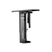 Miniatura 2 de SOPORTE CPU EQUIP 650892 PARA INSTALACION BAJO MESA GIRATORIO 360§ ACERO COLOR NEGRO MAX. 10KGS