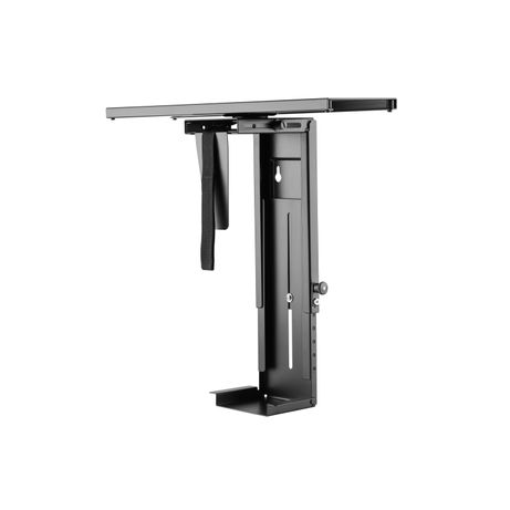 SOPORTE CPU EQUIP 650892 PARA INSTALACION BAJO MESA GIRATORIO 360§ ACERO COLOR NEGRO MAX. 10KGS - Imagen 3 de 9 SOPORTE CPU EQUIP 650892 PARA INSTALACION BAJO MESA GIRATORIO 360§ ACERO COLOR NEGRO MAX. 10KGS - Imagen 3 de 9