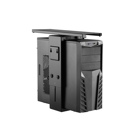 SOPORTE CPU EQUIP 650892 PARA INSTALACION BAJO MESA GIRATORIO 360§ ACERO COLOR NEGRO MAX. 10KGS - Imagen 4 de 9 SOPORTE CPU EQUIP 650892 PARA INSTALACION BAJO MESA GIRATORIO 360§ ACERO COLOR NEGRO MAX. 10KGS - Imagen 4 de 9