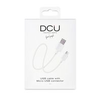 Miniatura 3 de CABLE DCU USB A MICRO USB BLANCO 1M (30401225)