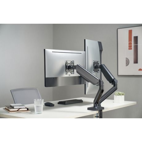SOPORTE PANTALLA PARA MESA 13"-27" 2 BRAZO INCLINABLES PARA 2 MONITOR VESA HASTA 6.5KG - Imagen 7 de 10 SOPORTE PANTALLA PARA MESA 13"-27" 2 BRAZO INCLINABLES PARA 2 MONITOR VESA HASTA 6.5KG - Imagen 7 de 10