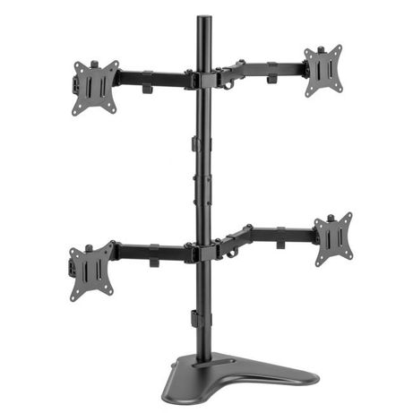 SOPORTE PANTALLA SOBREMESA 17"-32" DOBLE BRAZO ARTICULADO SOPORTA 4 MONITORES VESA STANDARD HASTA 9KG - Imagen 3 de 11 SOPORTE PANTALLA SOBREMESA 17"-32" DOBLE BRAZO ARTICULADO SOPORTA 4 MONITORES VESA STANDARD HASTA 9KG - Imagen 3 de 11