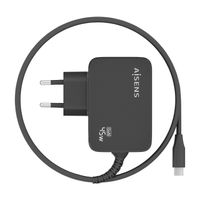Miniatura 4 de AISENS Cargador GaN 45W PD3 0 1xUSB C 1 8m  Negro