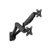 Miniatura 2 de SOPORTE DE PARED ORIENTABLE EQUIP PARA 2 PANTALLAS DE 17"-32" BRAZO 564MM MUELLE DE GAS HASTA 9KG