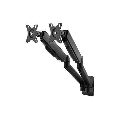 SOPORTE DE PARED ORIENTABLE EQUIP PARA 2 PANTALLAS DE 17"-32" BRAZO 564MM MUELLE DE GAS HASTA 9KG - Imagen 4 de 10 SOPORTE DE PARED ORIENTABLE EQUIP PARA 2 PANTALLAS DE 17"-32" BRAZO 564MM MUELLE DE GAS HASTA 9KG - Imagen 4 de 10