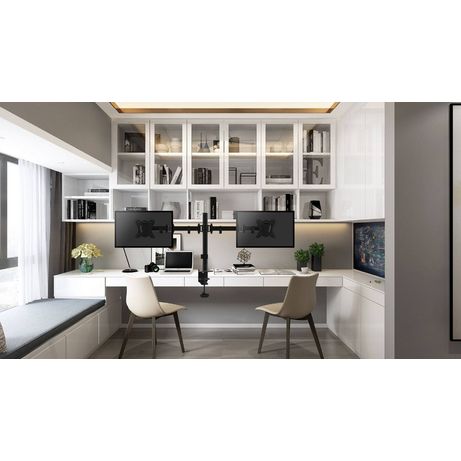 SOPORTE TV PARED 2 PANTALLAS 13"-27" EQUIP 650152 INCLINABLE/GIRATORIO - Imagen 5 de 6 SOPORTE TV PARED 2 PANTALLAS 13"-27" EQUIP 650152 INCLINABLE/GIRATORIO - Imagen 5 de 6