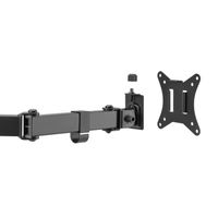 Miniatura 7 de SOPORTE PANTALLA PARA MESA DOS BRAZOS 2 PANTALLAS  17"-32"  DE BRAZO   INCLINABLE  Y GIRATORIO 360º MAX. VESA 100X100 HATA 9KG POR PANTALLA