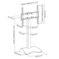 Miniatura 7 de SOPORTE PANTALLA DE MESA MOTORIZADO PARA PANTALLA DE 32" - 65" FIJO MAX. VESA 400X400 HASTA 50KGS
